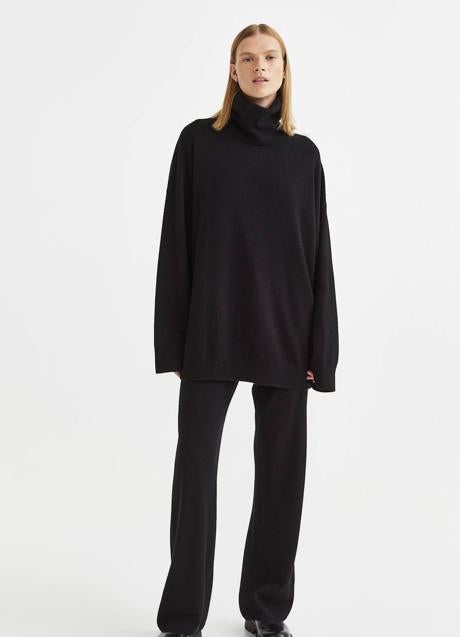 Imagen - Total look negro de punto