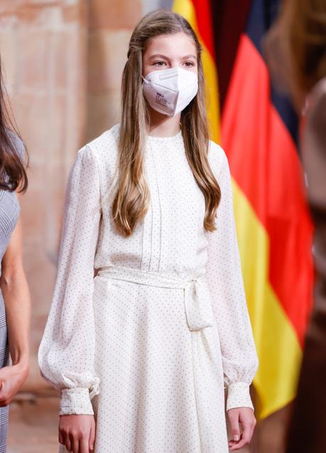 Imagen - La infanta Sofía con el vestido de Carolina Herrera. / GTRES