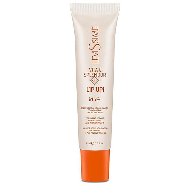 Lip Up! Bálsamo labial voluminizador Vit C de Levissime.