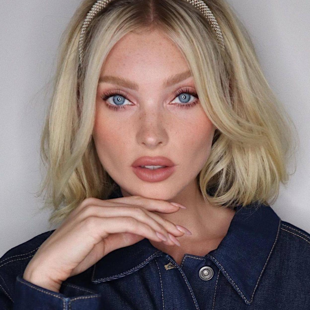 La modelo Elsa Hosk tiene una mirada despierta y radiante como la que obtienen estos correctores