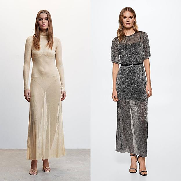 Los vestidos de fiesta de Mango.