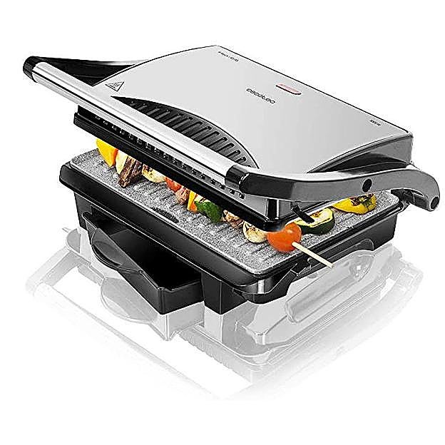 Cecotec Parrilla Eléctrica Rock'n Grill 1000