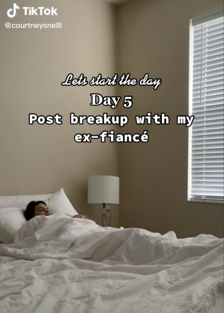 Imagen - Imagen del TikTok de Courtney Snells.