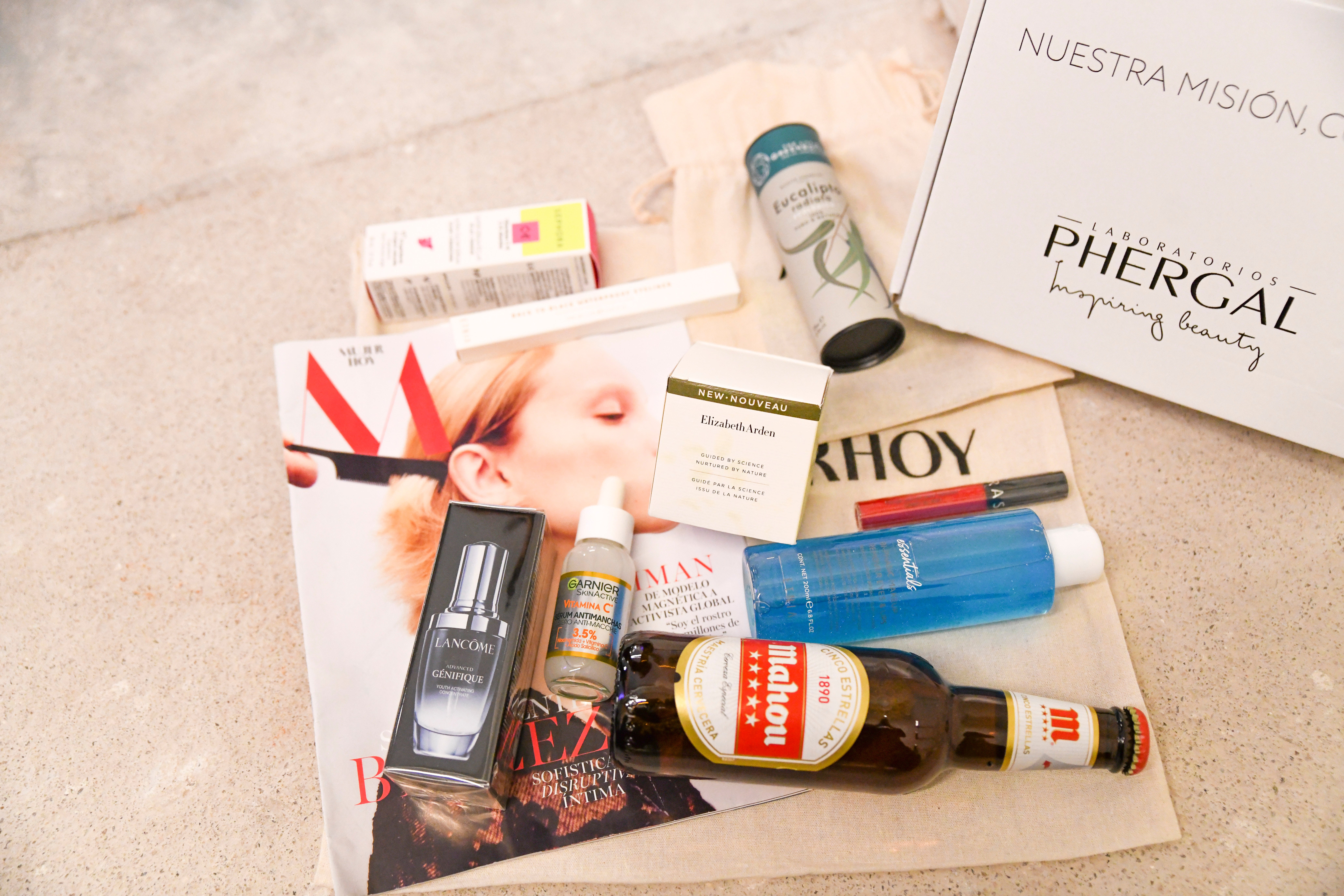 Todas las lectores recibieron una Goodie Bag.