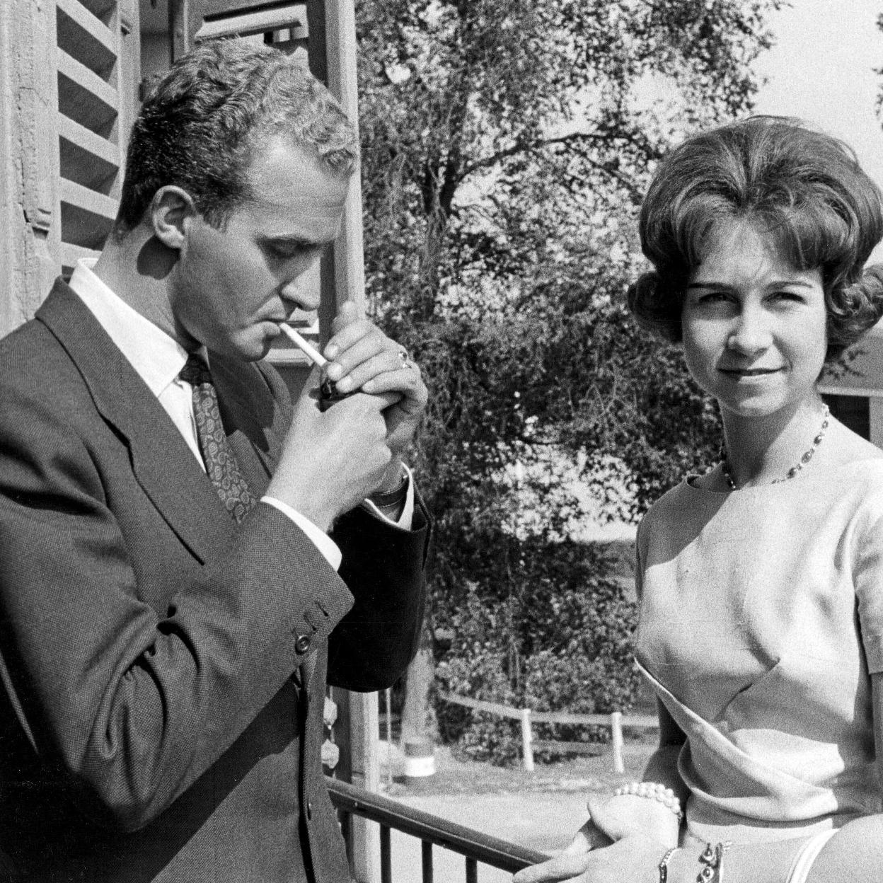 El rey emérito Juan Carlos I y la emérita doña Sofía.