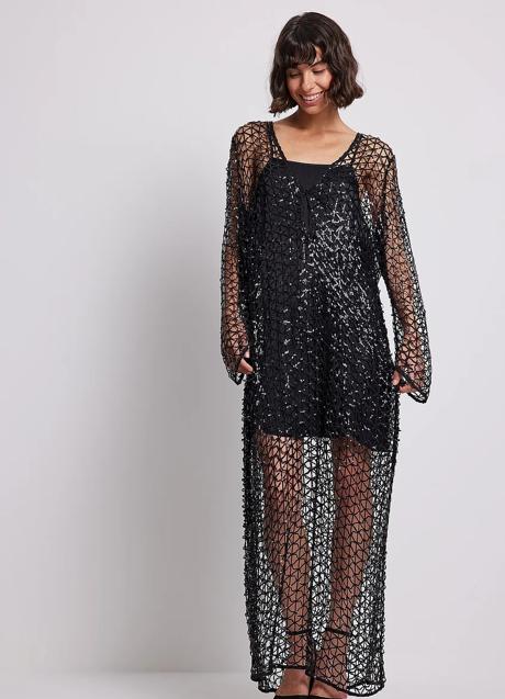 Imagen - Vestido de malla de Na-kd. Foto: Na-kd