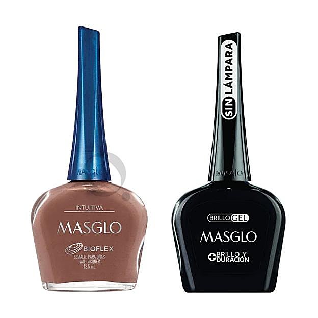 Los esmaltes de uñas de Masglo son muy duraderos.