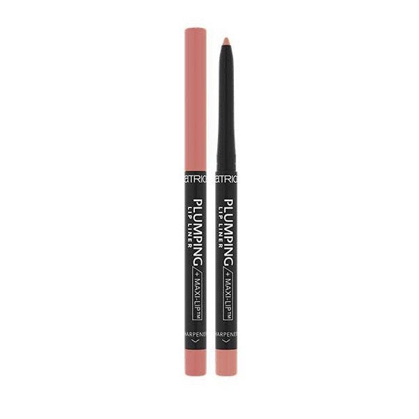 Pluming Lip Liner además de perfilar el labio, le proporciona volumen y fija el tono del labial. Cuenta con un acabado mate satinado con textura cremosa para alisar los labios. Lleva incorporado un sacapuntas para adaptar la punta del producto y conseguir un acabado muy preciso. (2,99 euros)