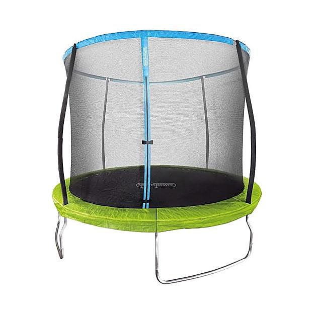 Cama elástica infantil.