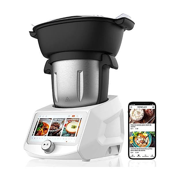 Newcook Robot de Cocina Multifunción ROBOTMIX RM990 con Wifi.