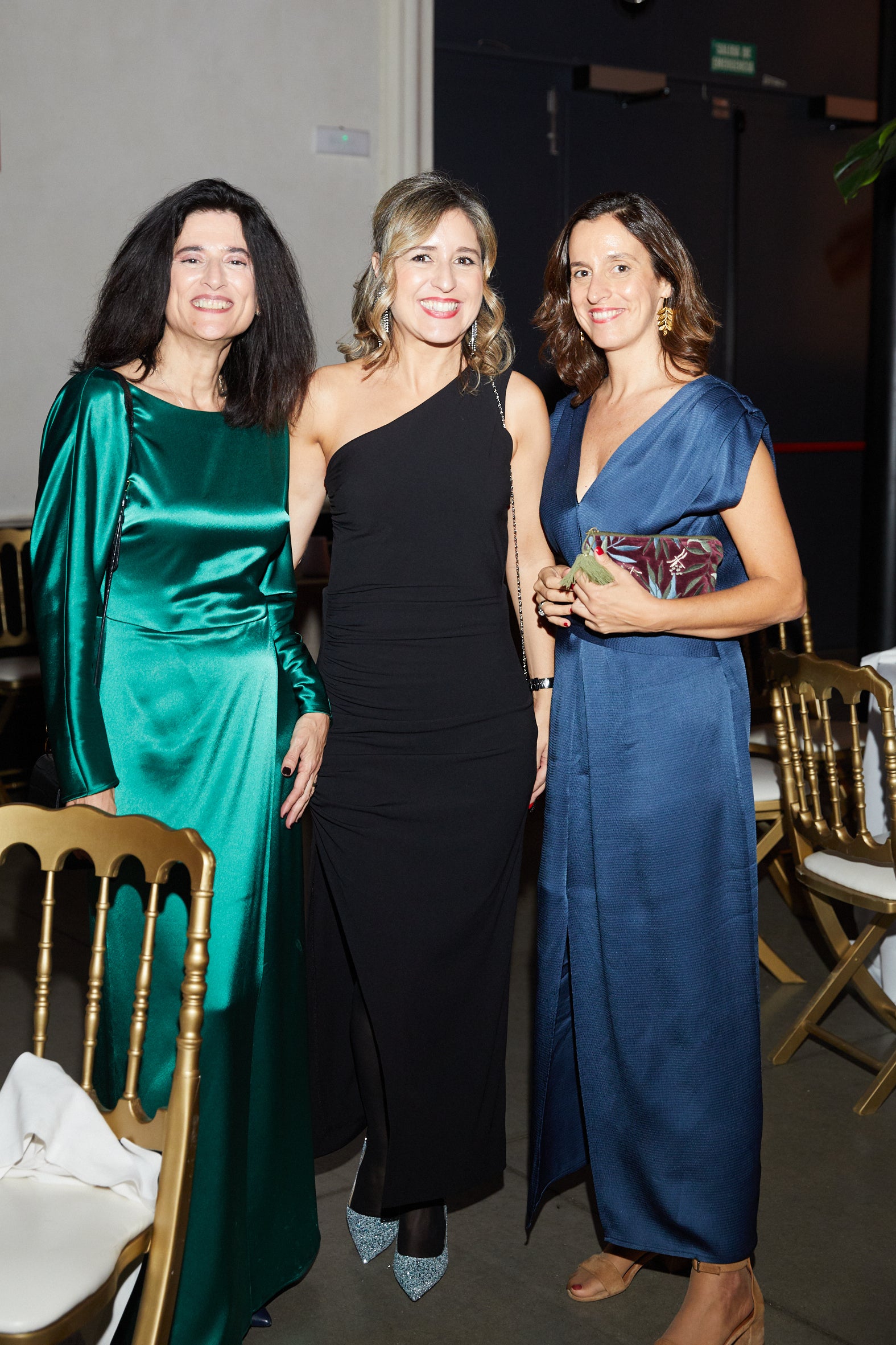 Manuela Tribaldos, gerente de Taller de Editores, María Vaamonde, de CMVocento y Eugenia Castellanos, directora de Recursos Humanos, Nuevos Negocios y Revistas de Vocento. 