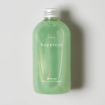 Imagen secundaria 1 - Gel para manos y cuerpo Mayfair Nº 9 con aceites esenciales, de Elemis (35 €) y gel de ducha floral Happiest de Etnia Cosmetics (8,50 €).