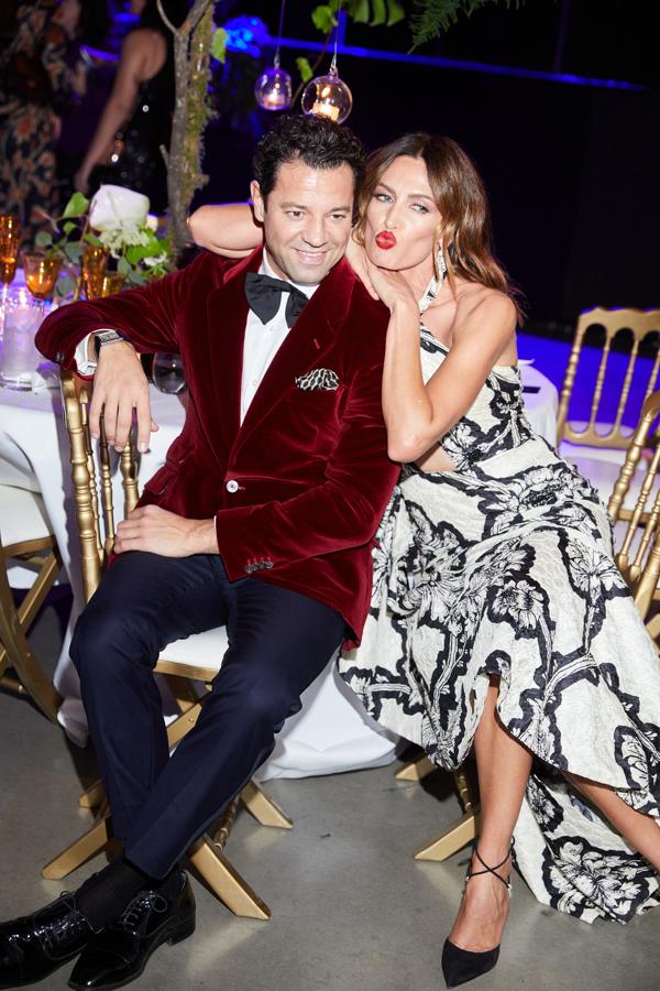 José Carlos García Molina, director de Marketing de Marqués de Murrieta con Nieves Álvarez.