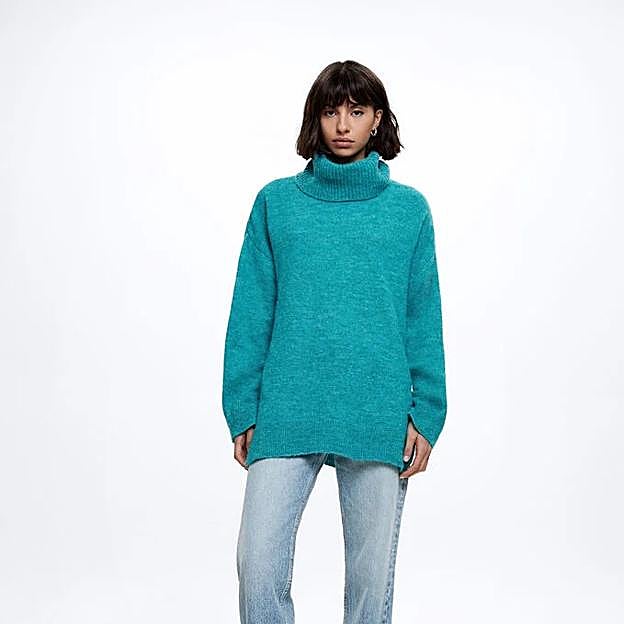 Jersey de punto con cuello de Parfois.