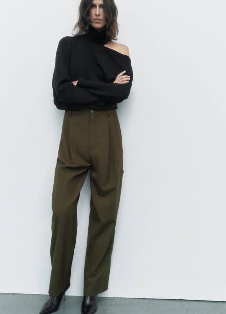 Imagen - Pantalones cargo de vestir con lana