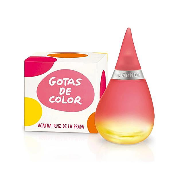 Colonia cítrica Gotas de Color Ágatha Ruiz de la Prada.