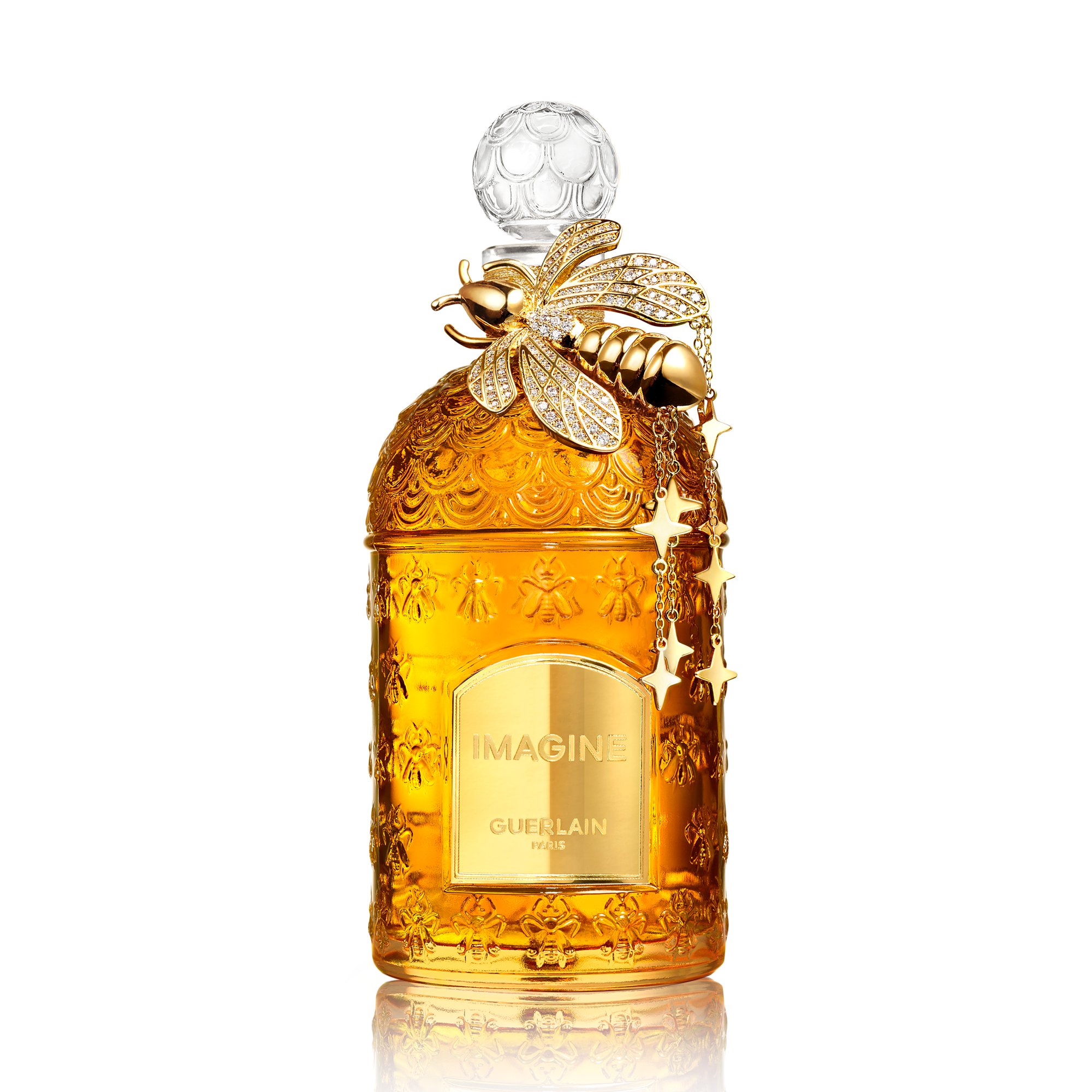 Imagine Guerlain en edición limitada numerada, diseñada por Francesco Truscelli (650 € / 145 ml).