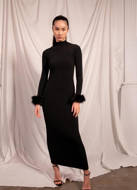 Imagen - Vestido negro de Kohari, 245€.