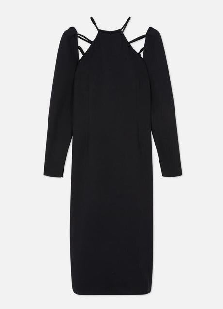 Imagen - Vestido midi con aberturas en el cuello de Primark, 22€.