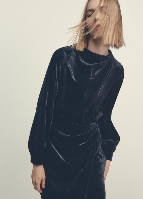 Imagen - Vestido de terciopelo de Zara, 29,95€.
