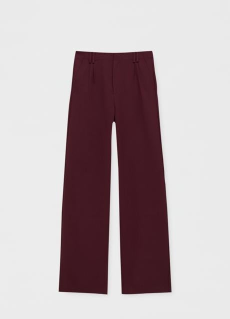 Imagen - Pantalón granate de Pull&Bear, 29,99€.