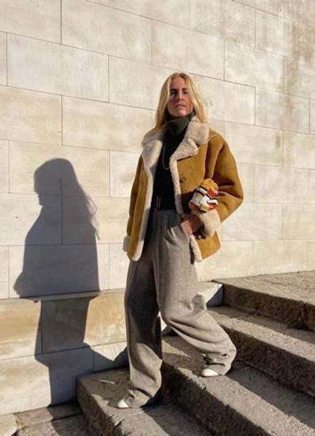 Imagen - Blanca Miró con una pelliza de Ba&sh.