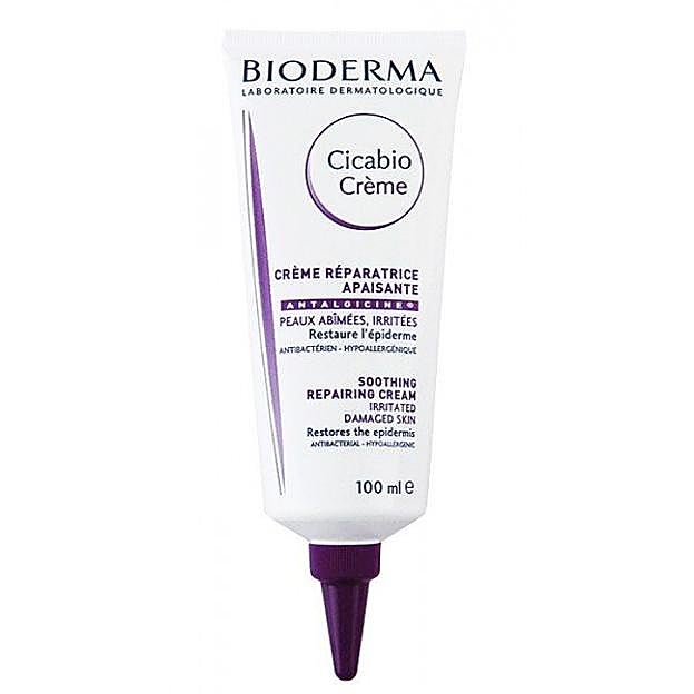 Cicabio Crema Reparadora de Bioderma.