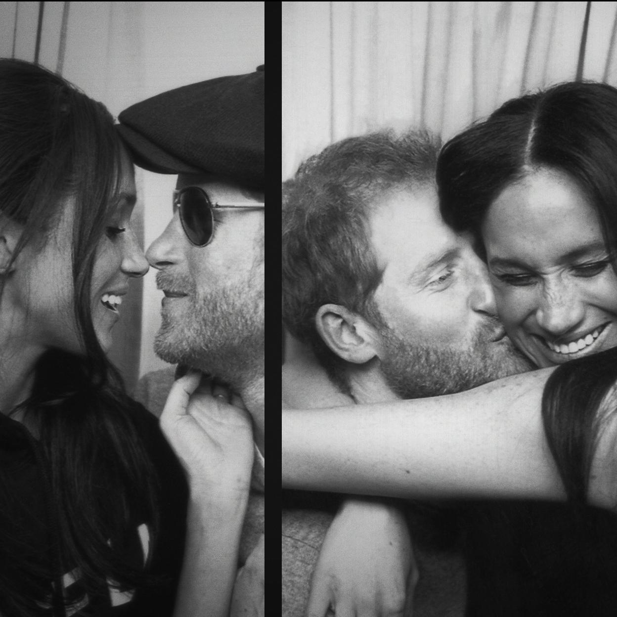 Meghan Markle y el príncipe Harry.