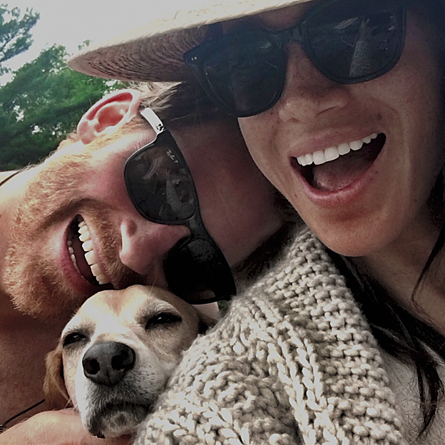 Los duques de Sussex.