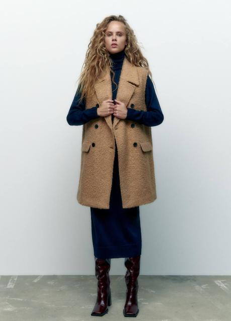 Imagen - Chaleco en tejido bouclé