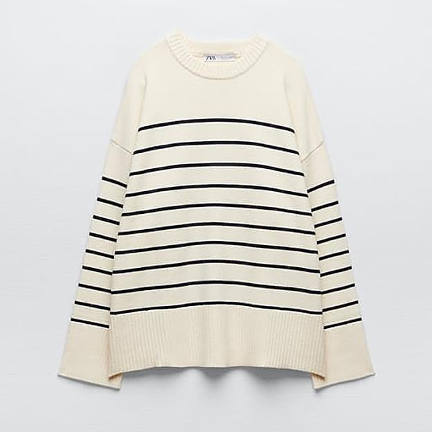 El jersey de rayas de Zara.
