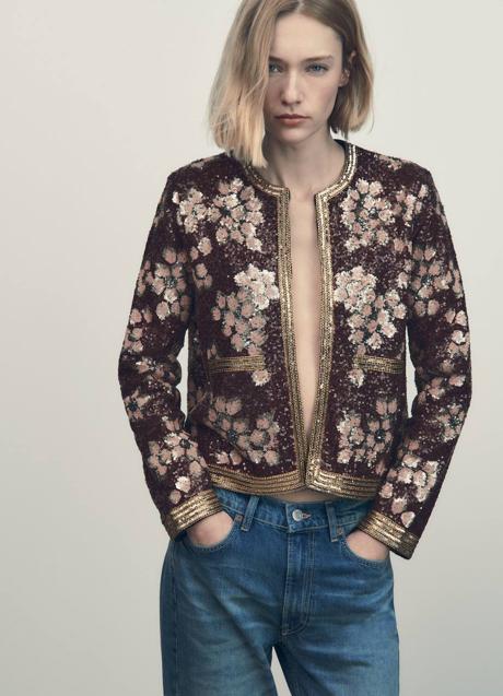 Imagen - Chaqueta en tejido de lentejuelas