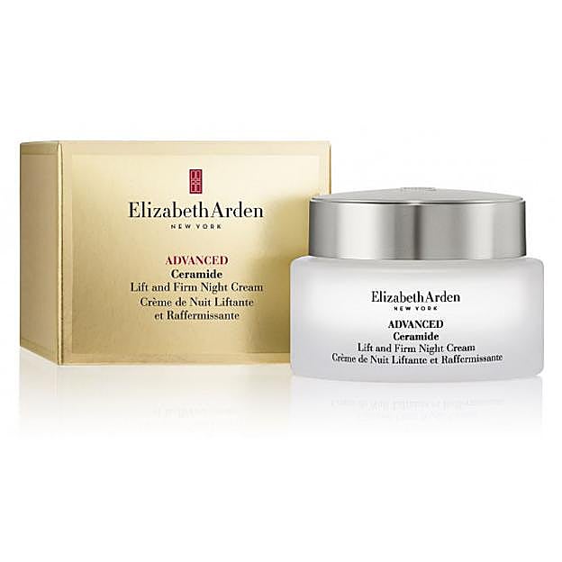 Tratamiento de Día Reafirmante Alisador de Arrugas con Ceramidas en Textura Crema Clásica de Elizabet Arden.