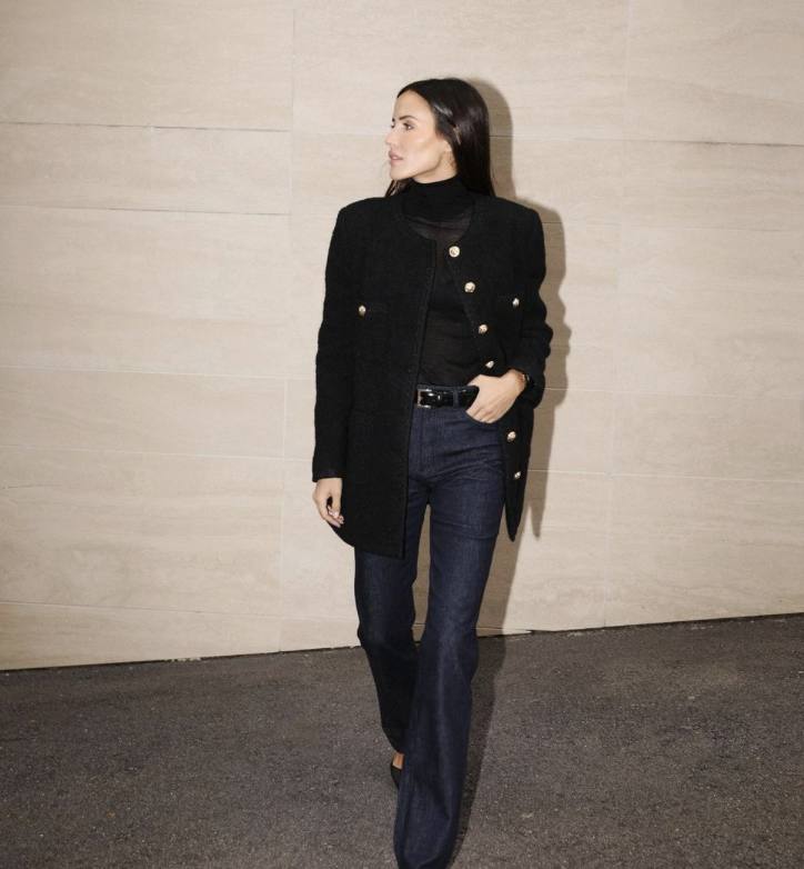 Imagen - El look 'total black' de Massimo Dutti de Alex Riveré.