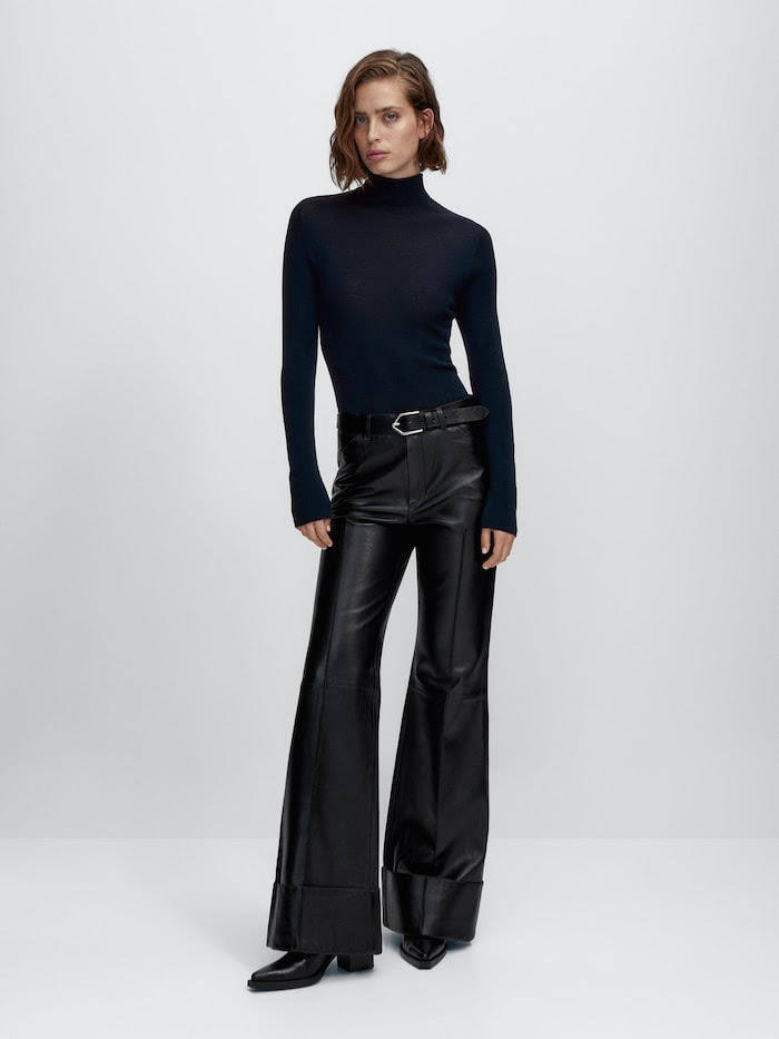 Imagen - Jersey de cuello alto de Massimo Dutti./ Massimo Dutti. 