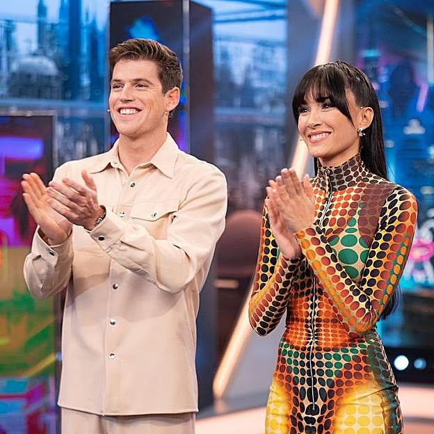 El actor Miguel Bernardeau y la cantante Aitana Ocaña.