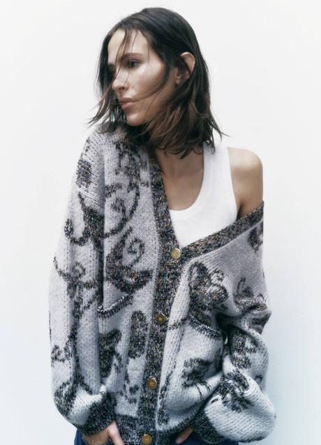 Imagen - Gárdigan con hilo metalizado