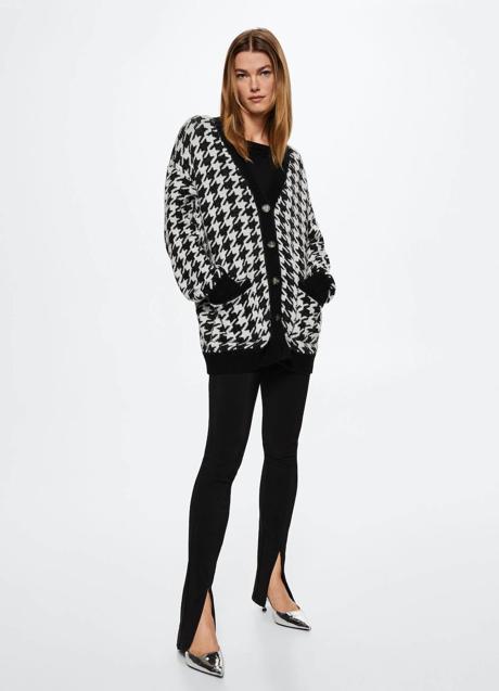 Imagen - Cárdigan con print pata de gallo