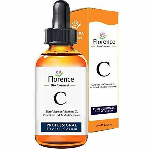 Vitamin C Professional Serum de Florence reduce los signos de la edad con su alta penetración y combinación de activos antioxidantes, hidratantes y promotores del colágeno. Trata las arrugas, firmeza, arrugas y aumenta la luminosidad de la piel, con una mezcla de vitamina C, ácido ferúlico, varios tipos de ácido hialurónico, vitamina E, niacinamida y extractos y aceites vegetales. Cómpralo aquí