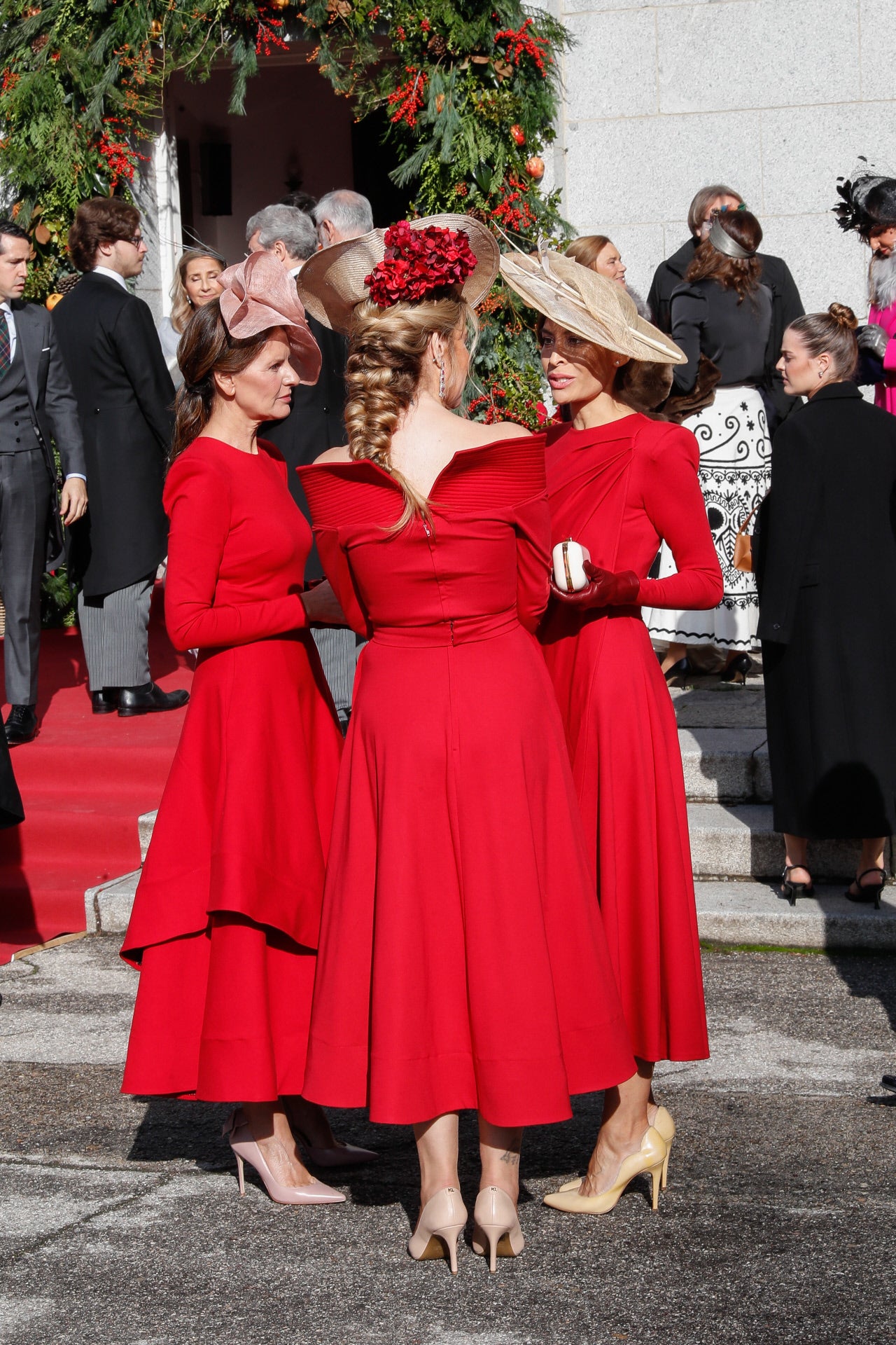 Imagen - Invitadas a la boda de Cristina Reyes. Foto: Gtres.