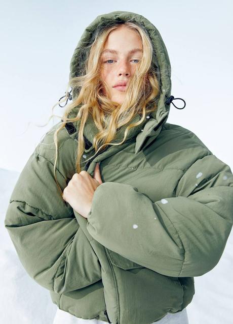 Imagen - Plumífero color caqui