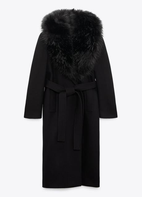 Imagen - Abrigo de lana premium de Zara, 139€.