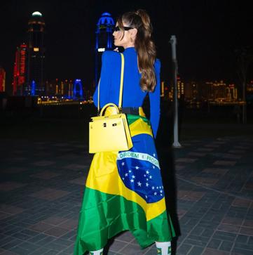 Imagen secundaria 1 - El look de Brasil de Izabel Goulart.