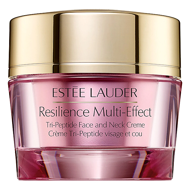 Resilience Multi Effect Tri-Peptide Face And Neck Creme SPF 15 de Estée Lauder.