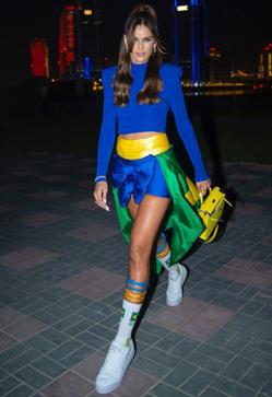 Imagen secundaria 2 - El look de Brasil de Izabel Goulart.