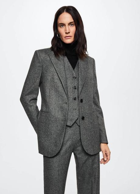 Imagen - Blazer de lana gris
