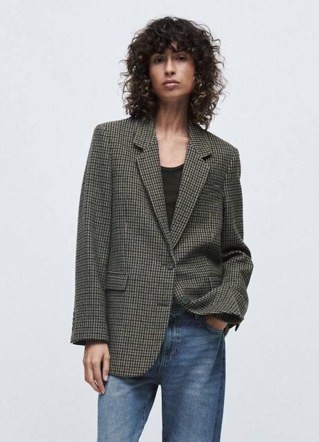 Imagen - Blazer de lana a cuadros
