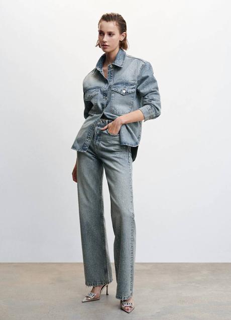 Imagen - Total look denim adornado con strass