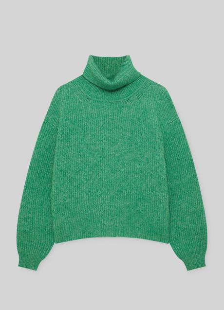 Imagen - Jersey verde de Pull&Bear, 25,99€.
