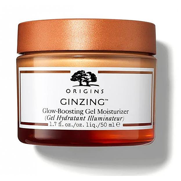 Ginzing Gel Hidratante Iluminador de Origins.